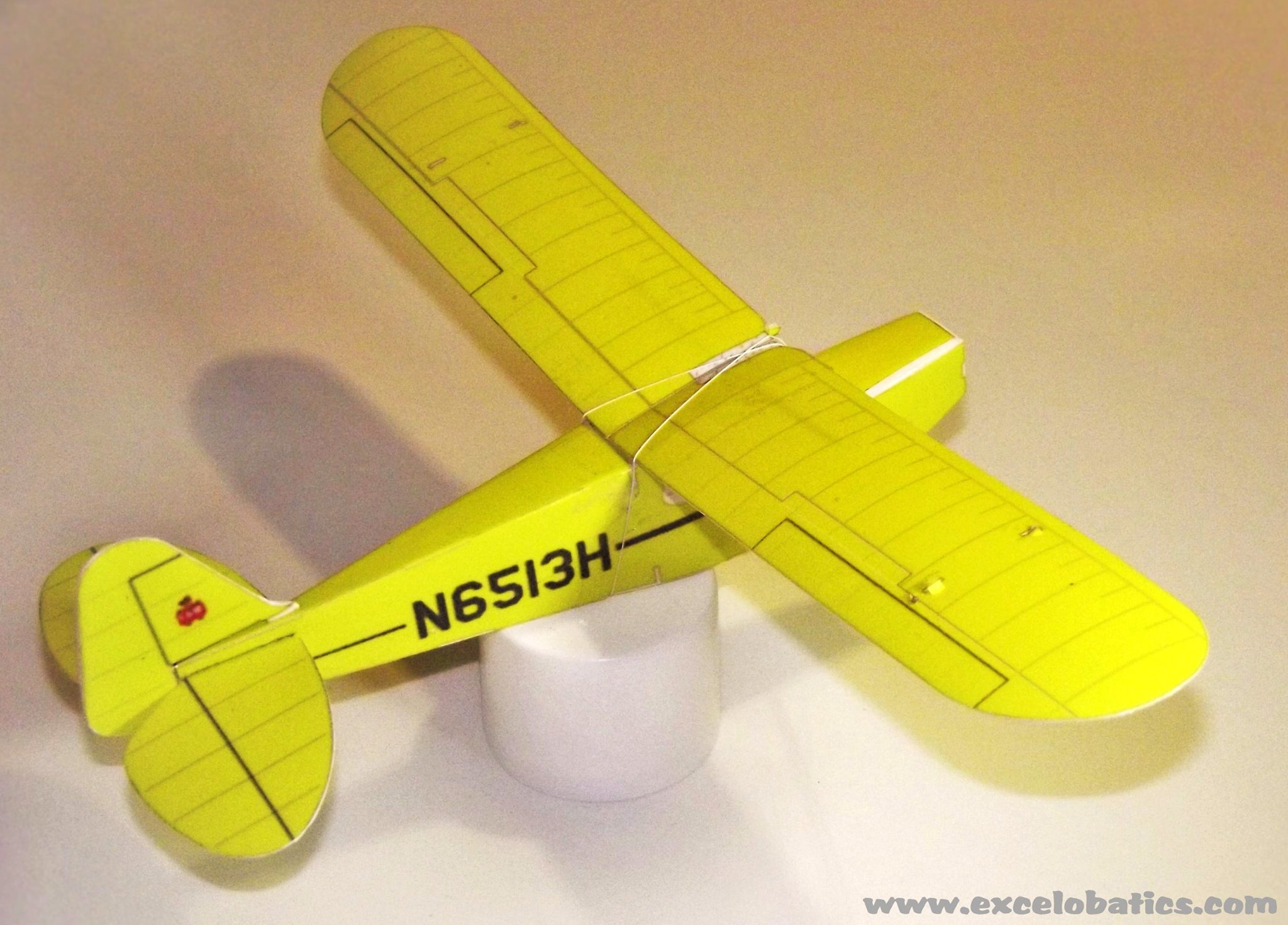 Piper J3 Cub Micro - Yellow RC Plane